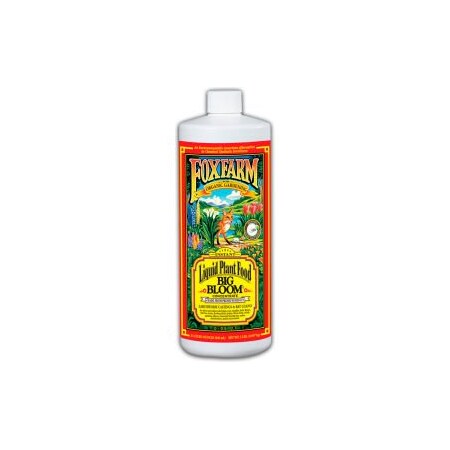 Hydrofarm FoxFarm Big Bloom Liquid Plant Food Concentrate, 1 qt FX14002